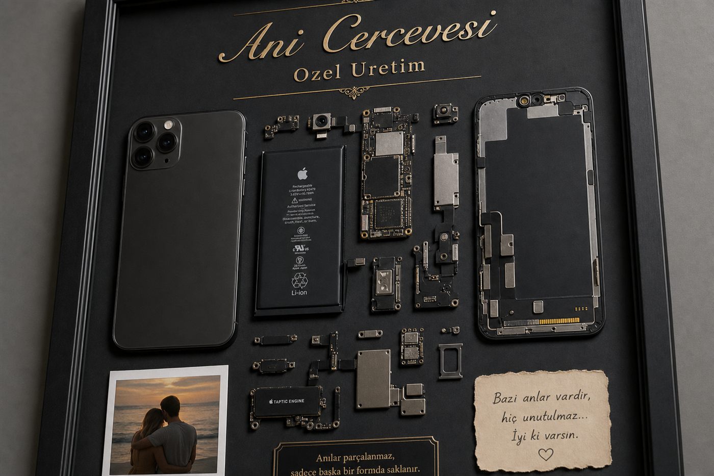 Anı Çerçevesi Özel Üretim — Yakın