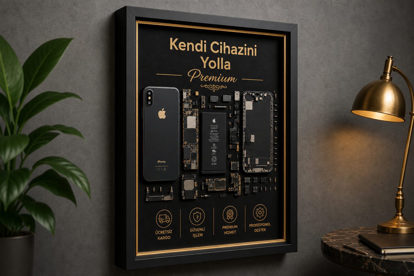 Kendi Cihazını Yolla — Premium — Sol Yan