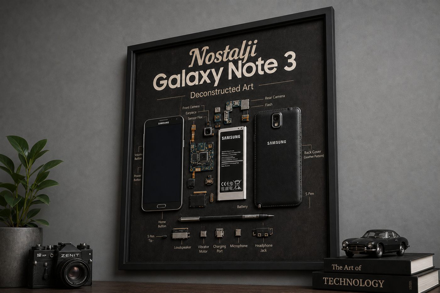 Nostalji Galaxy Note 3 Teardown — Sağ Alçak Nostalji Galaxy Note 3 Teardown — Sağ Alçak