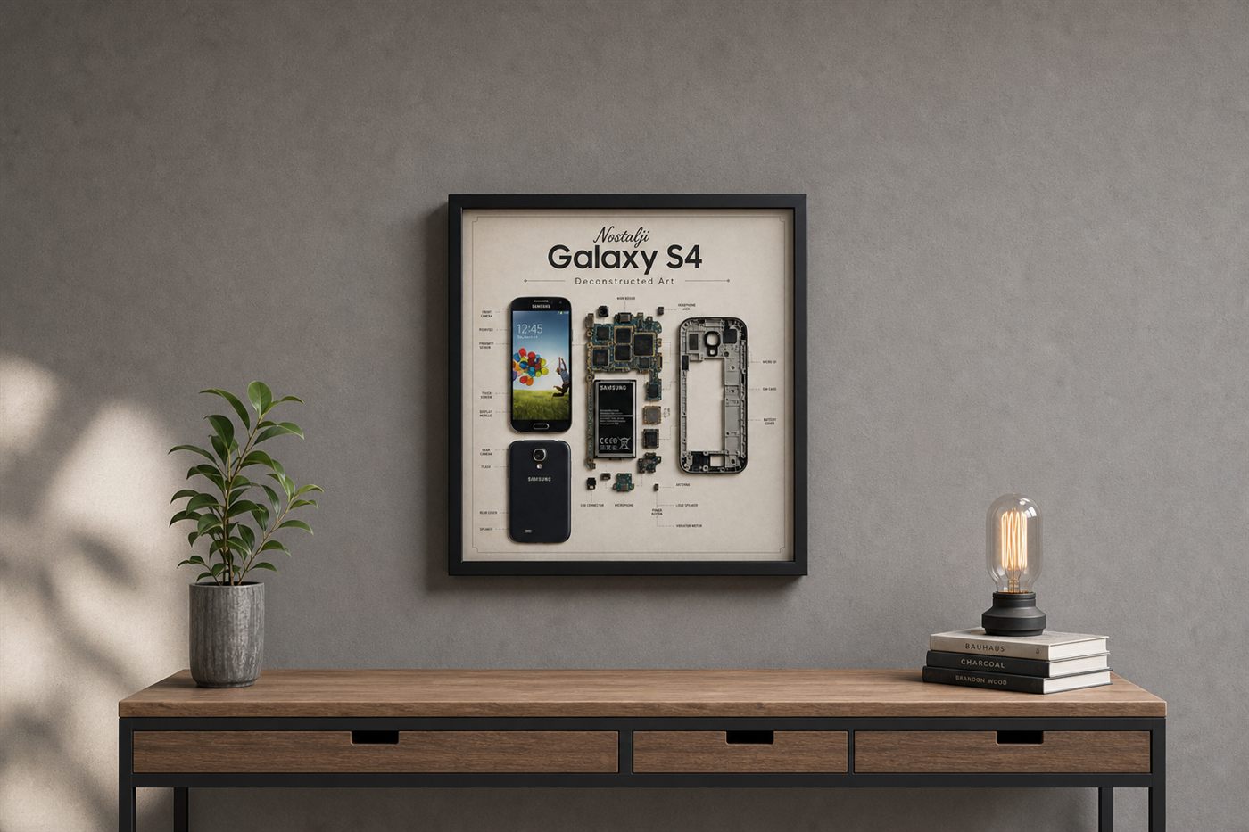 Nostalji Galaxy S4 Teardown — Geniş Açı Nostalji Galaxy S4 Teardown — Geniş