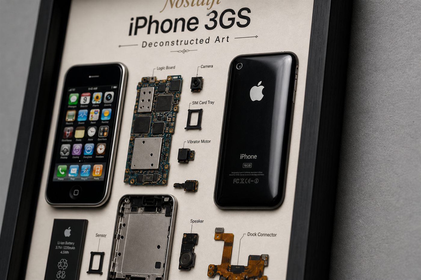 Nostalji iPhone 3GS Teardown — Yakın