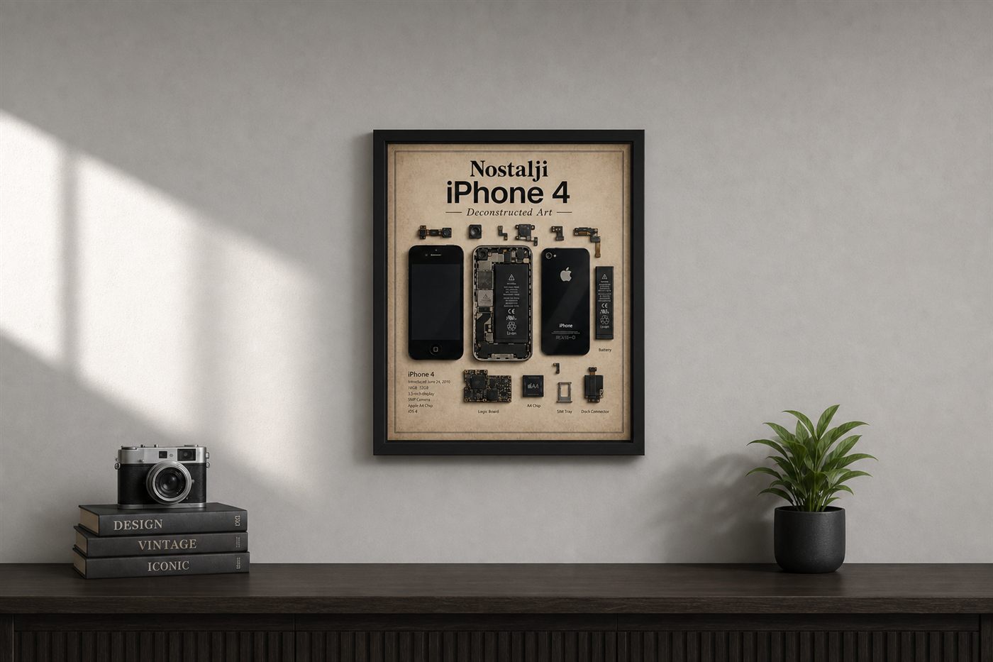 Nostalji iPhone 4 Teardown — Geniş Açı Nostalji iPhone 4 Teardown — Geniş