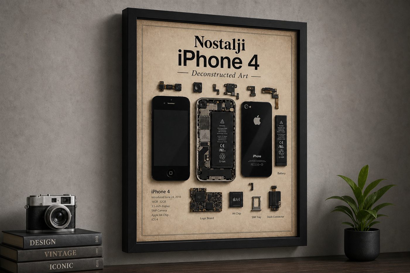 Nostalji iPhone 4 Teardown — Sol Yan Nostalji iPhone 4 Teardown — Sol Yan