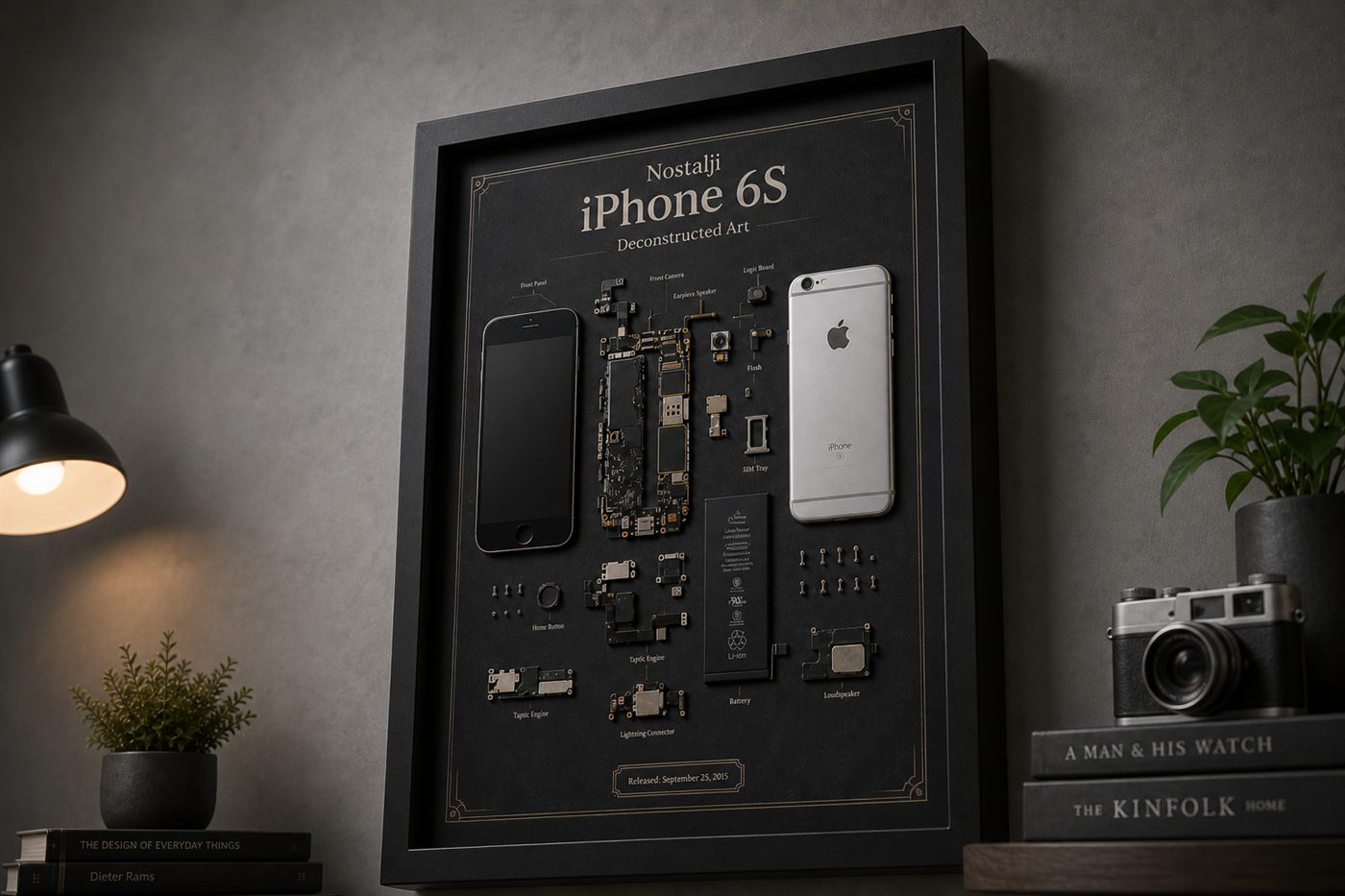 Nostalji iPhone 6S Teardown — Sağ Alçak