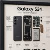Samsung Galaxy S24 Teardown Çerçeve — Yakın